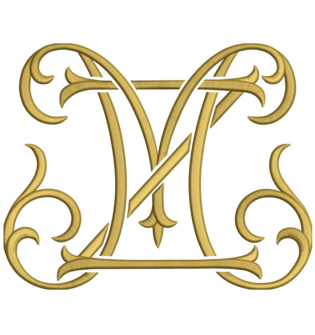 Monogram Couture MZ for Embroidery