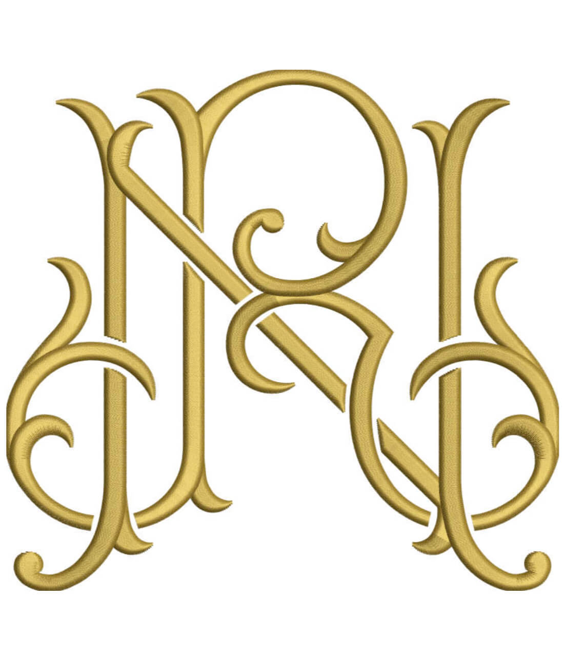 Monogram Couture NR for Embroidery