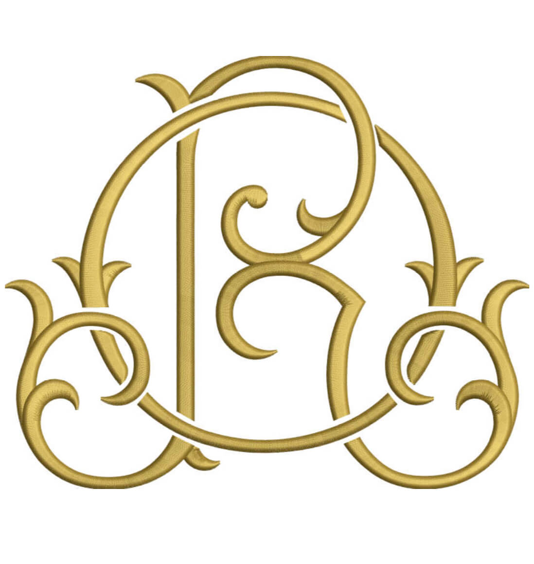 Monogram Couture OR for Embroidery