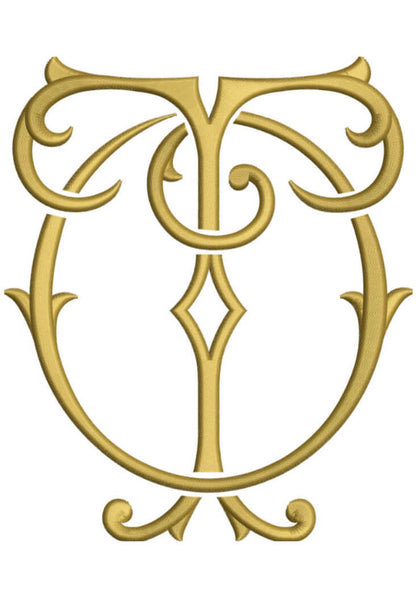 Monogram Couture OT for Embroidery – Shuler Studio