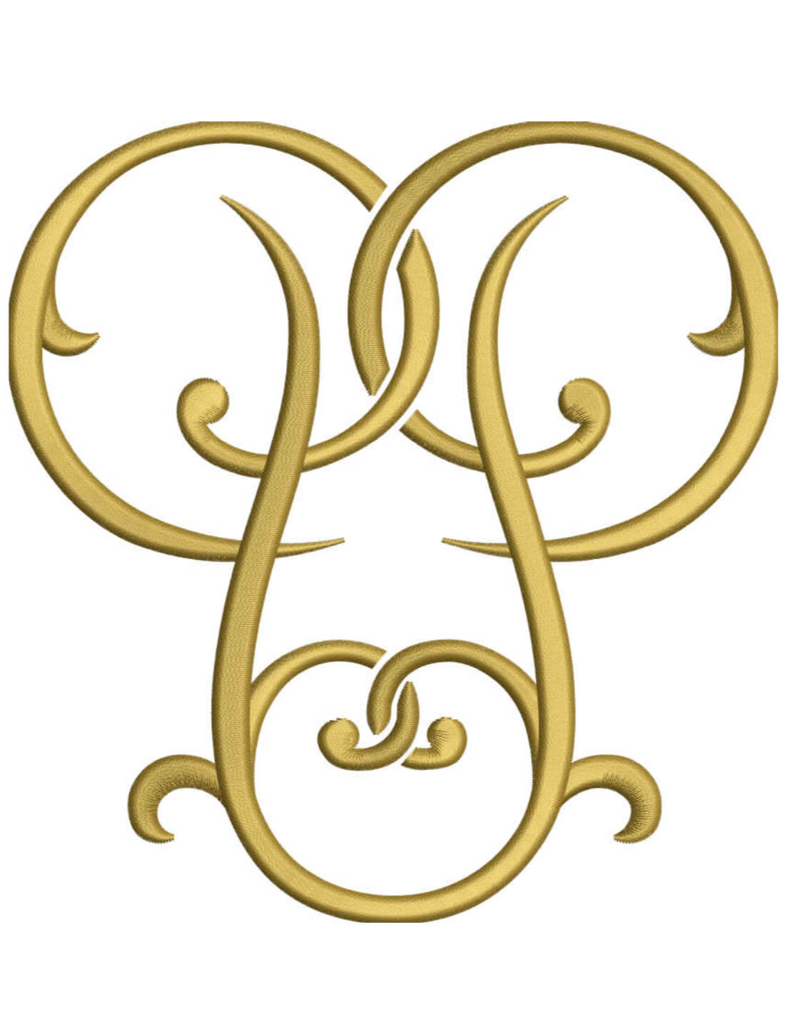 Monogram Couture PP for Embroidery