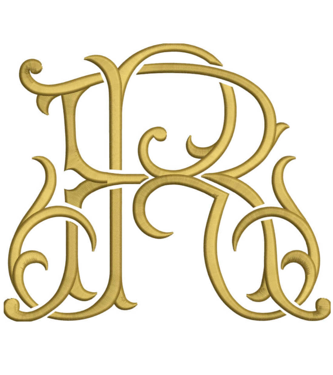 Monogram Couture RR for Embroidery