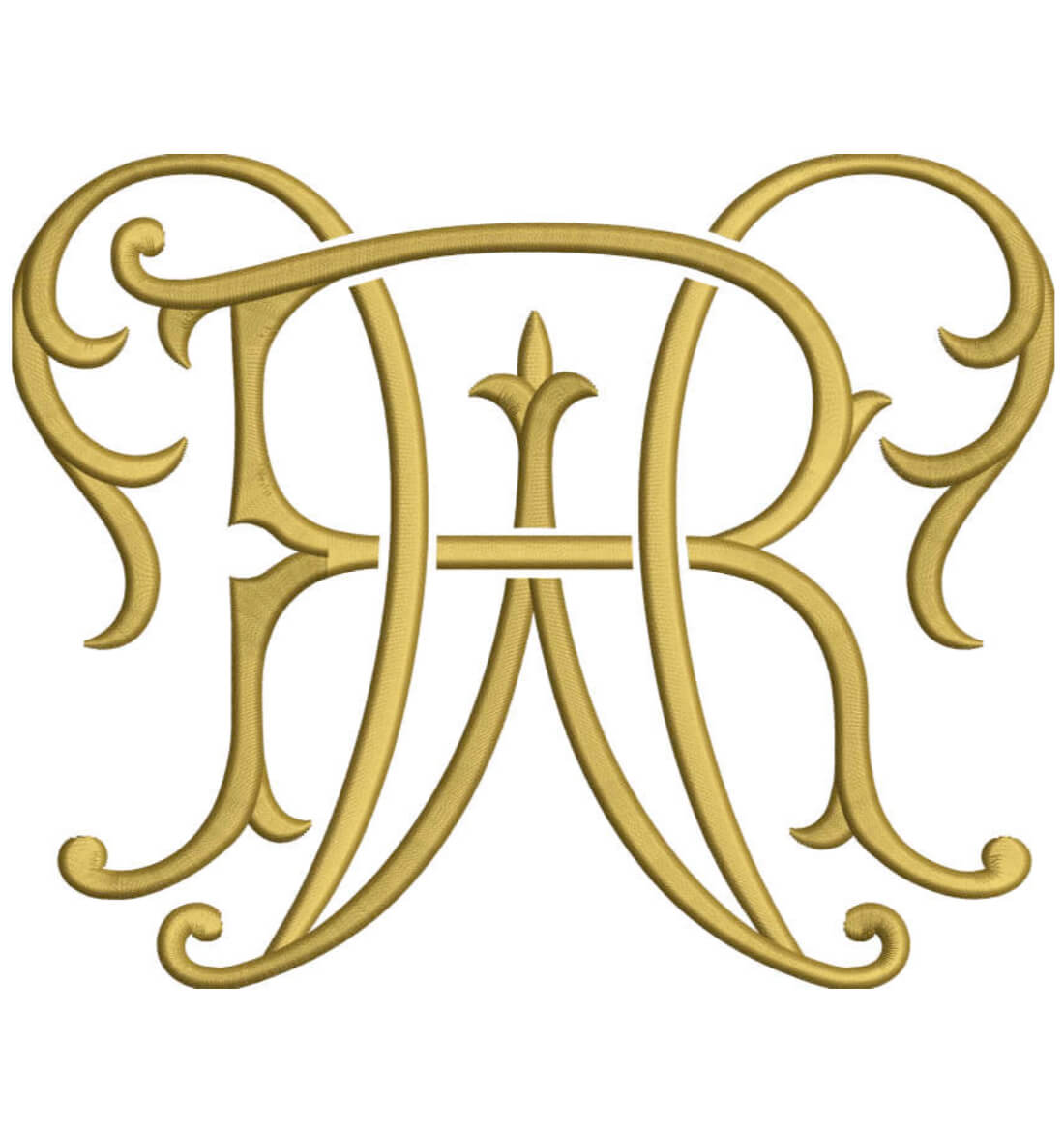 Monogram Couture RW for Embroidery