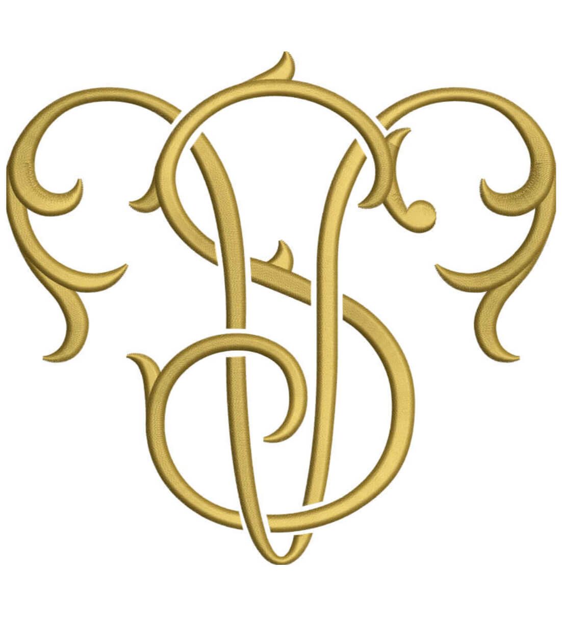 Monogram Couture SV for Embroidery