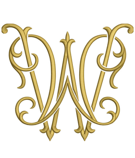 Monogram Couture WW for Embroidery – Shuler Studio