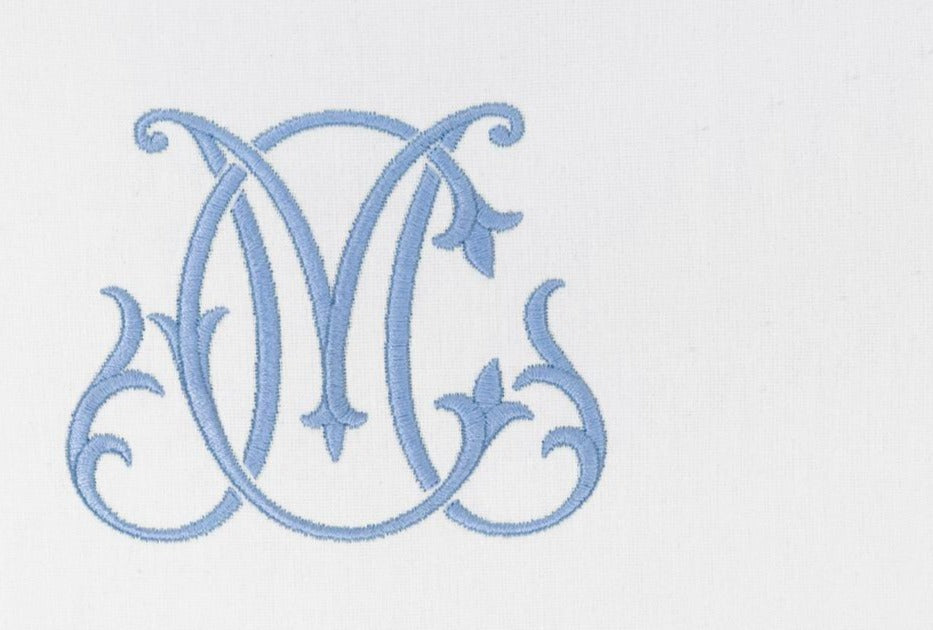 Monogram Couture Font for Embroidery
