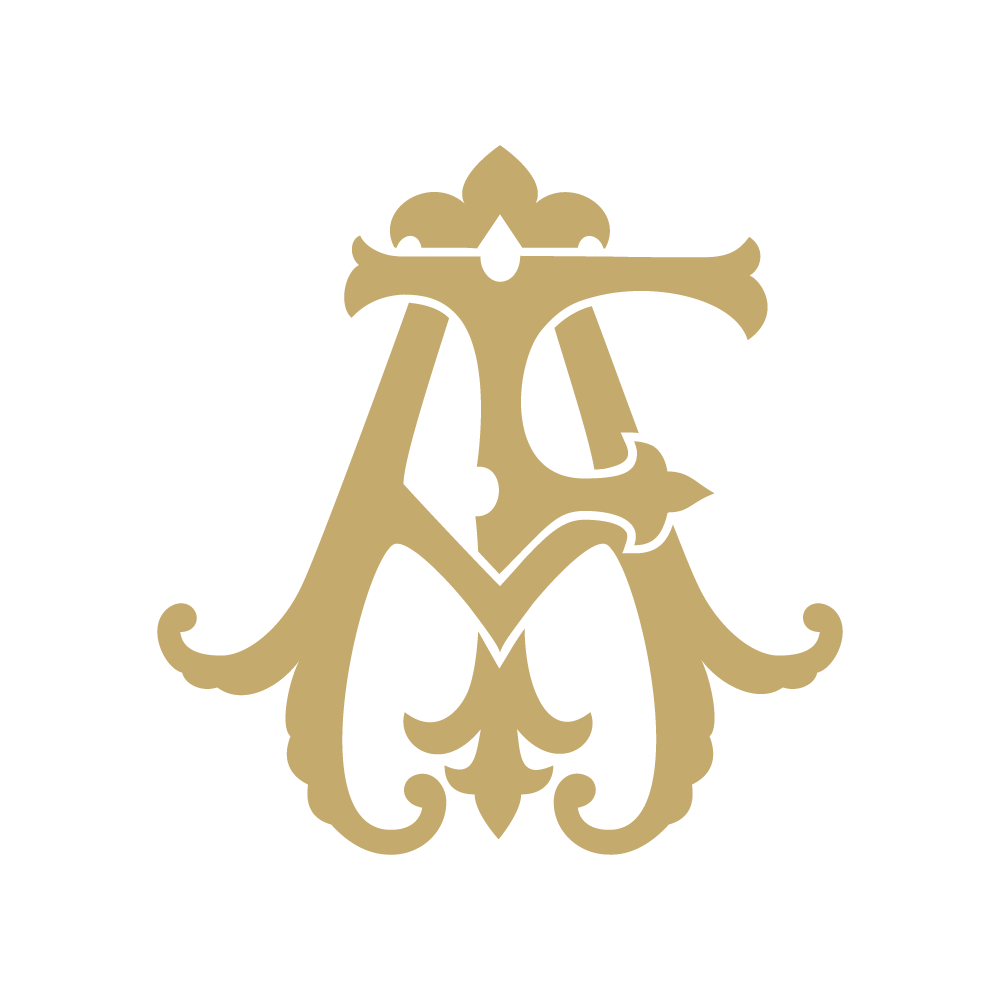 Shuler Monogram F Monogram Chic AF – Shuler Studio