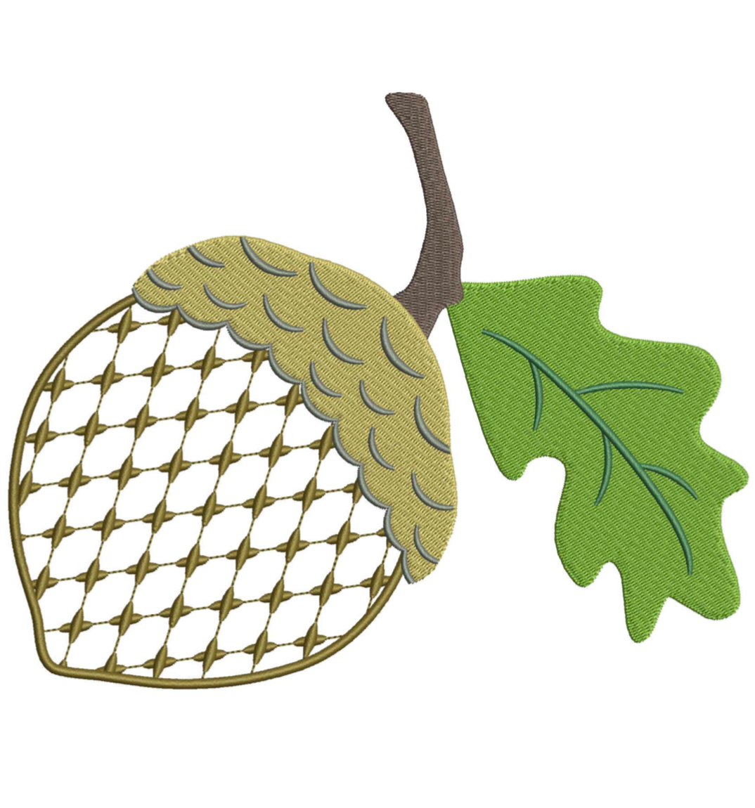 Chic Acorn for Embroidery