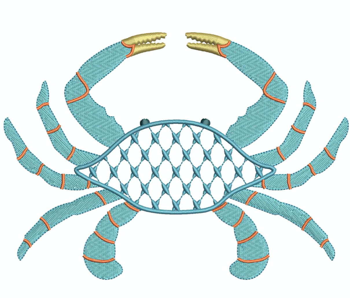 Chic Crab for Embroidery
