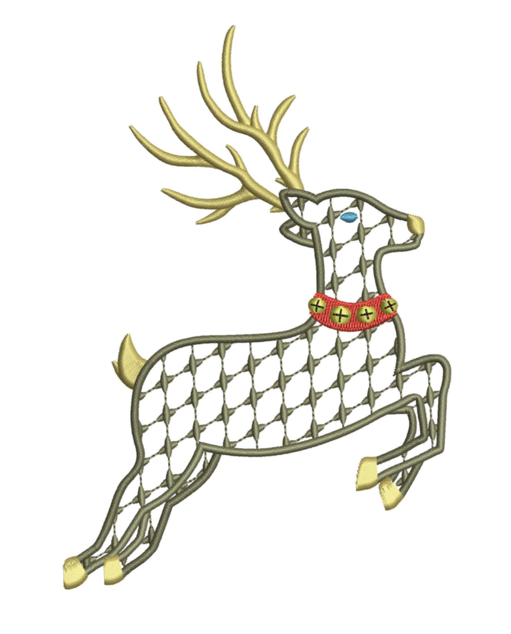 Chic Reindeer for Embroidery
