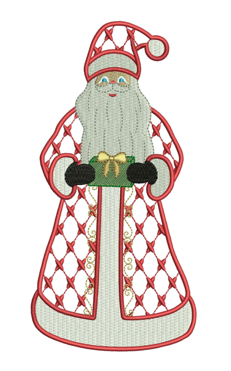 Chic Santa for Embroidery