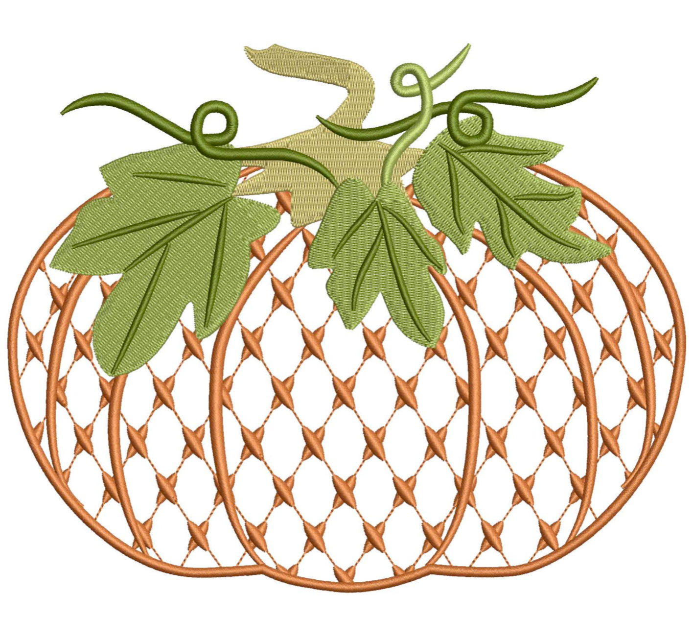 Chic Pumpkin for Embroidery