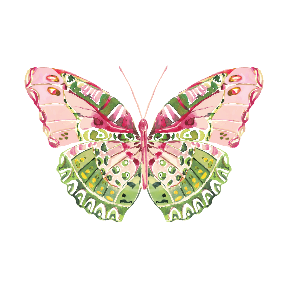 Watercolor Butterfly for Print